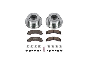 Powerstop Z36 Extreme Rear Brake Kit, 2011-2019 GM 6.6L Duramax Powerstop Brakes