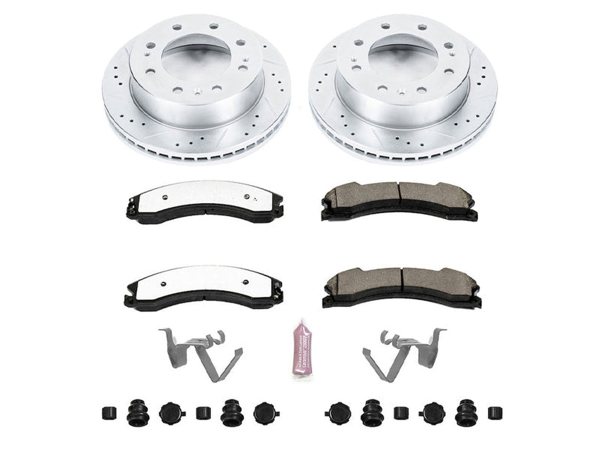 Powerstop Z36 Extreme Front Brake Kit, 2012-2019 GM 6.6L Duramax Powerstop Brakes