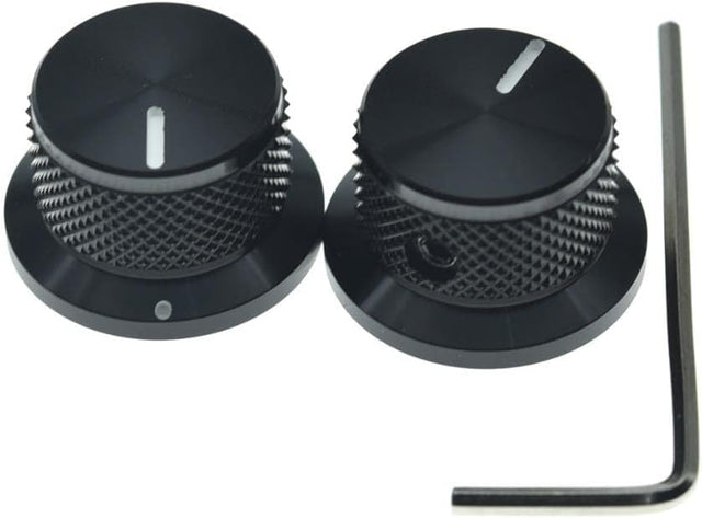 KAISH 2pcs Aluminium Potentiometer Knobs 1/4" TekShack