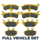 Kawasaki Ridge/Ridge Crew KWF 1000 2024-2026 Ceramic Brake Pad Set Traild