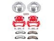 Powerstop Z36 Extreme Front Brake Kit with Calipers, 1999-2004 Ford Powerstroke Powerstop Brakes