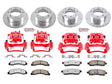 Powerstop Z36 Extreme Front and Rear Brake Kit with Calipers, 2000-2004 Ford Powerstroke Powerstop Brakes