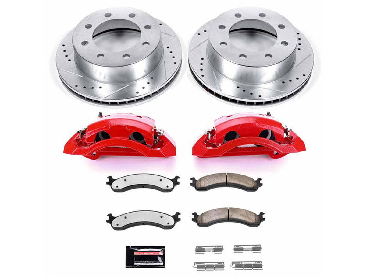 Powerstop Z36 Extreme Front Brake Kit with Calipers, 2000-2002 Dodge Ram Cummins Powerstop Brakes