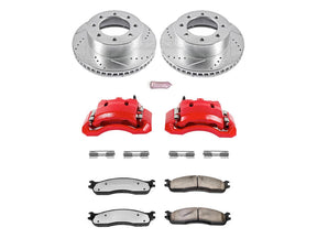 Powerstop Z36 Extreme Front Brake Kit with Calipers, 2003-2008 Dodge Ram Cummins Powerstop Brakes