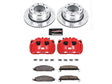 Powerstop Z36 Extreme Rear Brake Kit with Calipers, 2009-2018 Dodge Ram Cummins Powerstop Brakes