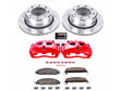 Powerstop Z36 Extreme Rear Brake Kit with Calipers, 2009-2012 Dodge Ram Cummins Powerstop Brakes