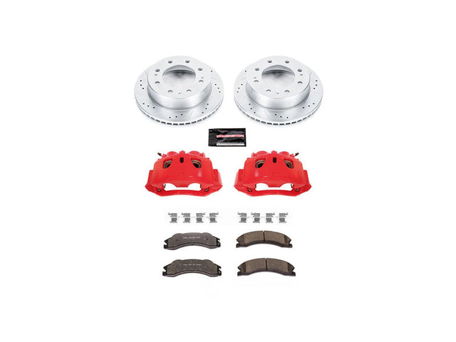 Powerstop Z36 Extreme Front Brake Kit with Calipers, 2011 GM 6.6L Duramax Powerstop Brakes