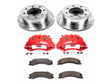Powerstop Z36 Extreme Rear Brake Kit with Calipers, 2011-2019 GM 6.6L Duramax Powerstop Brakes
