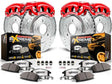 Powerstop Z36 Extreme Front and Rear Brake Kit with Calipers, 2010-2012 Ford Powerstroke Powerstop Brakes