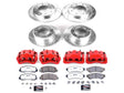 Powerstop Z36 Extreme Front and Rear Brake Kit with Calipers, 2011 Ford Powerstroke Powerstop Brakes