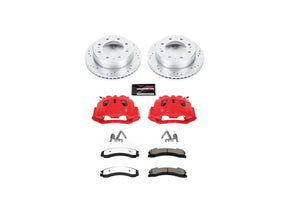 Powerstop Z36 Extreme Front Brake Kit with Calipers, 2012-2019 GM 6.6L Duramax Powerstop Brakes