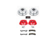 Powerstop Z36 Extreme Rear Brake Kit with Calipers, 2015-2019 GM 6.6L Duramax Powerstop Brakes