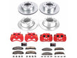 Powerstop Z36 Extreme Front and Rear Brake Kit with Calipers, 2013-2018 Dodge Ram Cummins SRW Powerstop Brakes