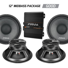 12″ Midbass Bundle PRV Audio