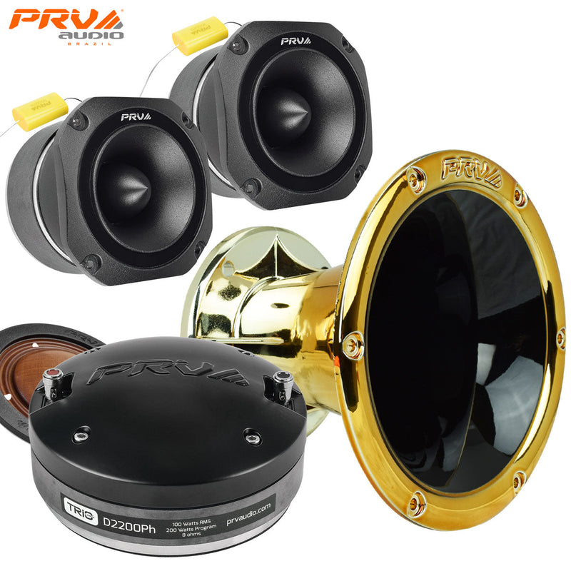 PRV Vocal Horn Driver + Tweeters Bundle PRV Audio
