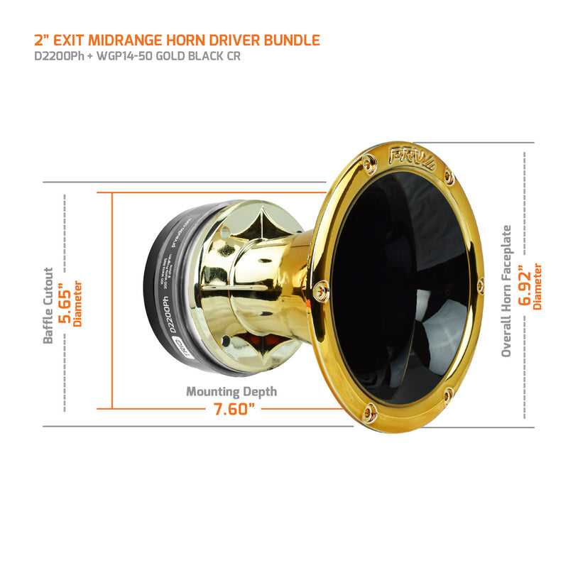 PRV Vocal Horn Driver + Tweeters Bundle PRV Audio