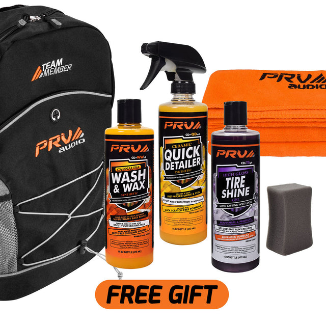 Car Detailing Fan Bundle FREE GIFT PRV Audio