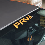 PRV Sticker & Badge Kit for Car Audio Enthusiasts