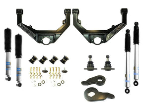 (Sold Out) Kryptonite Stage 3 Leveling Kit with Bilstein Shocks, 2001-2010 GM 6.6L Duramax LB7 LLY LBZ LMM Kryptonite