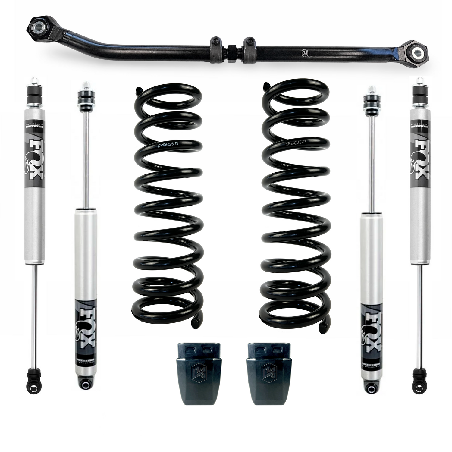 KRYPTONITE STAGE 2 LEVELING KIT WITH FOX SHOCKS 2014-2026 RAM 2500