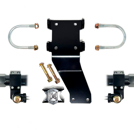 KRYPTONITE FORD SUPER DUTY 2005-2025 DUAL STEERING STABILIZER KIT WITH FOX 2.0 SHOCKS