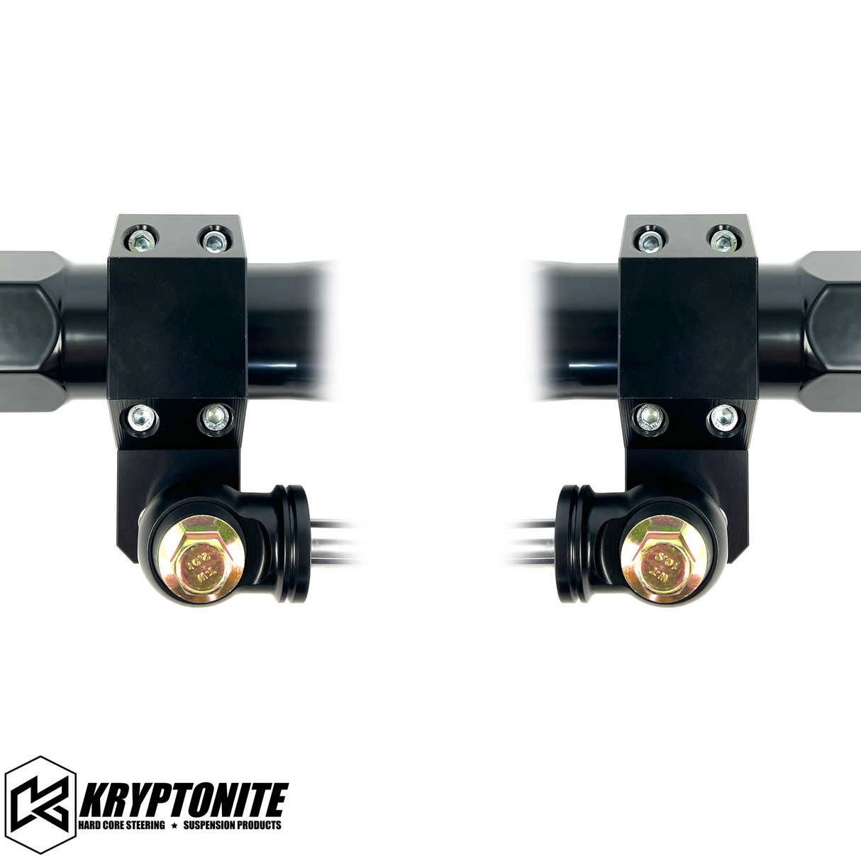 KRYPTONITE FORD SUPER DUTY 2005-2025 DUAL STEERING STABILIZER KIT WITH FOX 2.0 SHOCKS