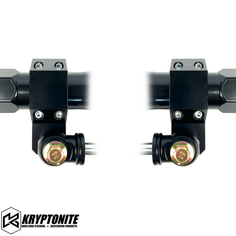 KRYPTONITE FORD DUAL STEERING STABILIZER KIT FOR 2005-2025 SUPER DUTY