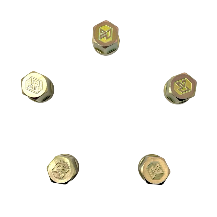 KRYPTONITE M12X1.5 CHROMOLY SXS/UTV LUG NUT SET