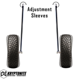 KRYPTONITE ADJUSTABLE TOE LINKS FOR POLARIS TURBO R/PRO S