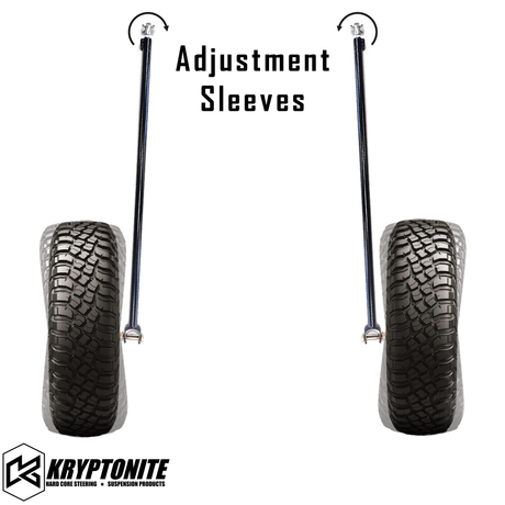 KRYPTONITE ADJUSTABLE TOE LINKS FOR POLARIS TURBO R/PRO S