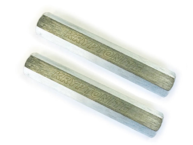 Kryptonite KRSLV11 Solid Steel Tie Rod Sleeves Zinc Plated, 2011-2025 6.6L Duramax, LML L5P Kryptonite