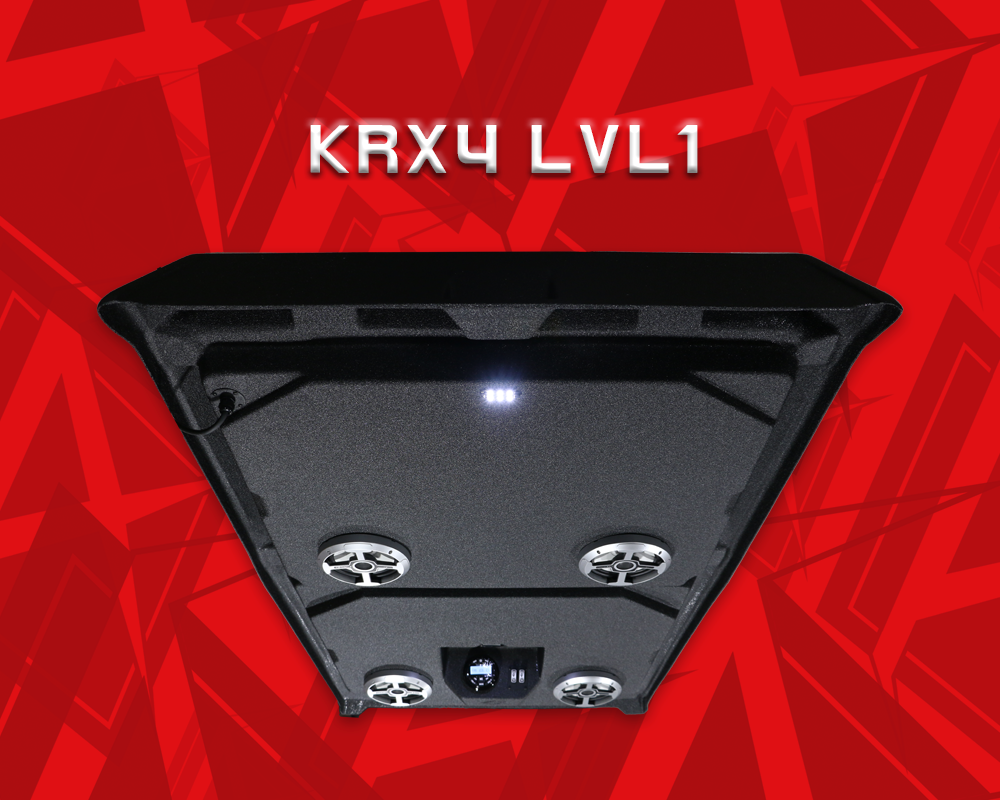 2023+ Kawasaki Teryx KRX 4 1000 Stereo Tops (4-Seat) Kawasaki