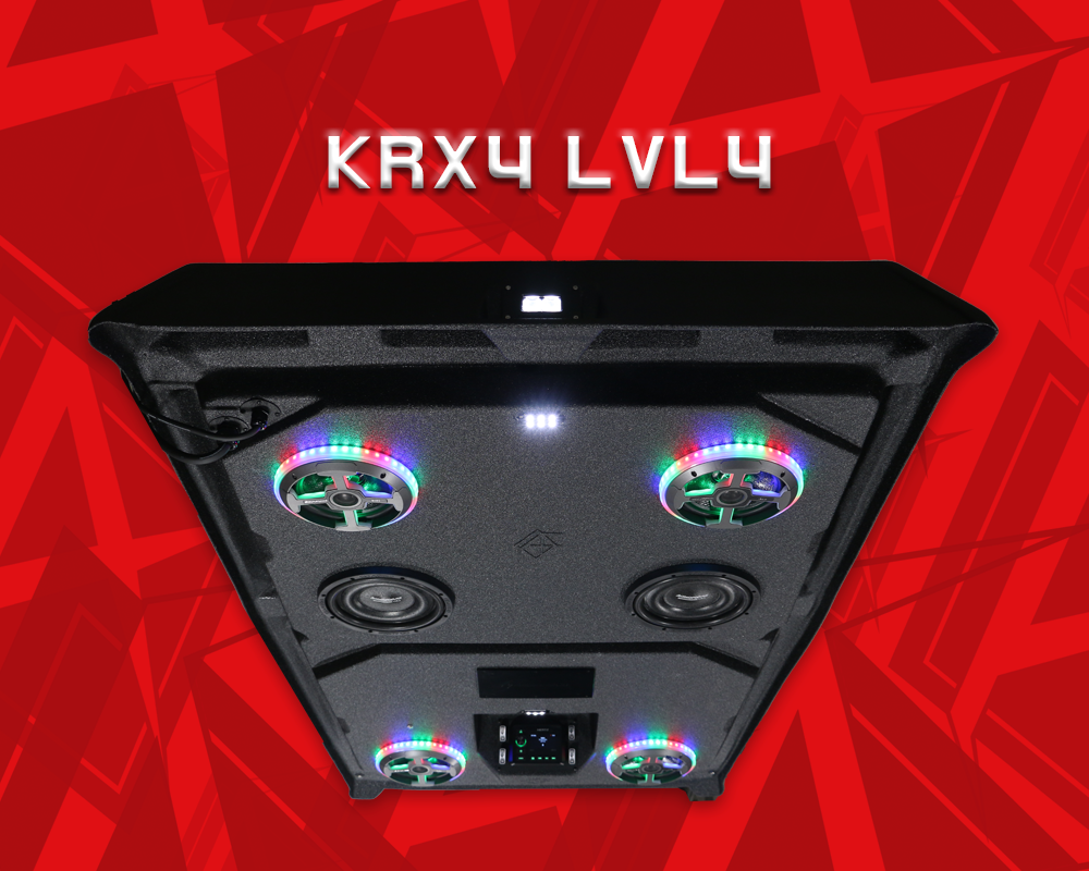 2023+ Kawasaki Teryx KRX 4 1000 Stereo Tops (4-Seat) Kawasaki