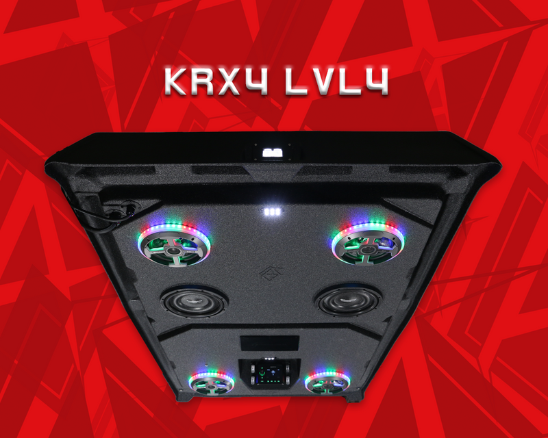 2023+ Kawasaki Teryx KRX 4 1000 Stereo Tops (4-Seat)