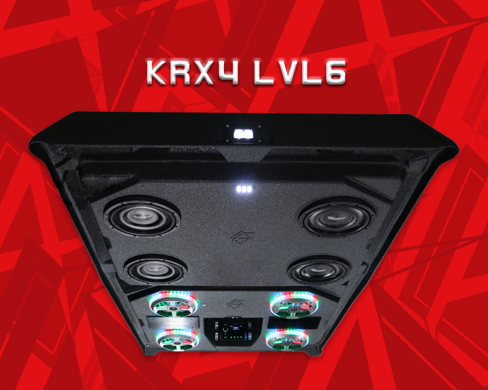 2023+ Kawasaki Teryx KRX 4 1000 Stereo Tops (4-Seat) Kawasaki