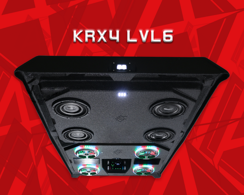 2023+ Kawasaki Teryx KRX 4 1000 Stereo Tops (4-Seat)