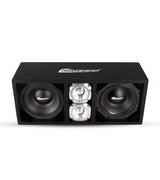 KTPONV2-208BLACK / DUAL 8" BLACK LOADED PORTED BOX + 2 TWEETER Comando Audio Inc.