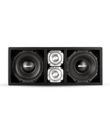 KTPONV2-208BLACK / DUAL 8" BLACK LOADED PORTED BOX + 2 TWEETER Comando Audio Inc.