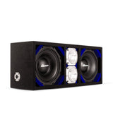 KTPONV2-208BLUE / DUAL 8" BLUE LOADED PORTED BOX + 2 TWEETER Comando Audio Inc.