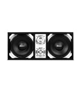 KTPONV2-210WHITE / DUAL 10" WHITE LOADED PORTED BOX + 2 TWEETER Comando Audio Inc.