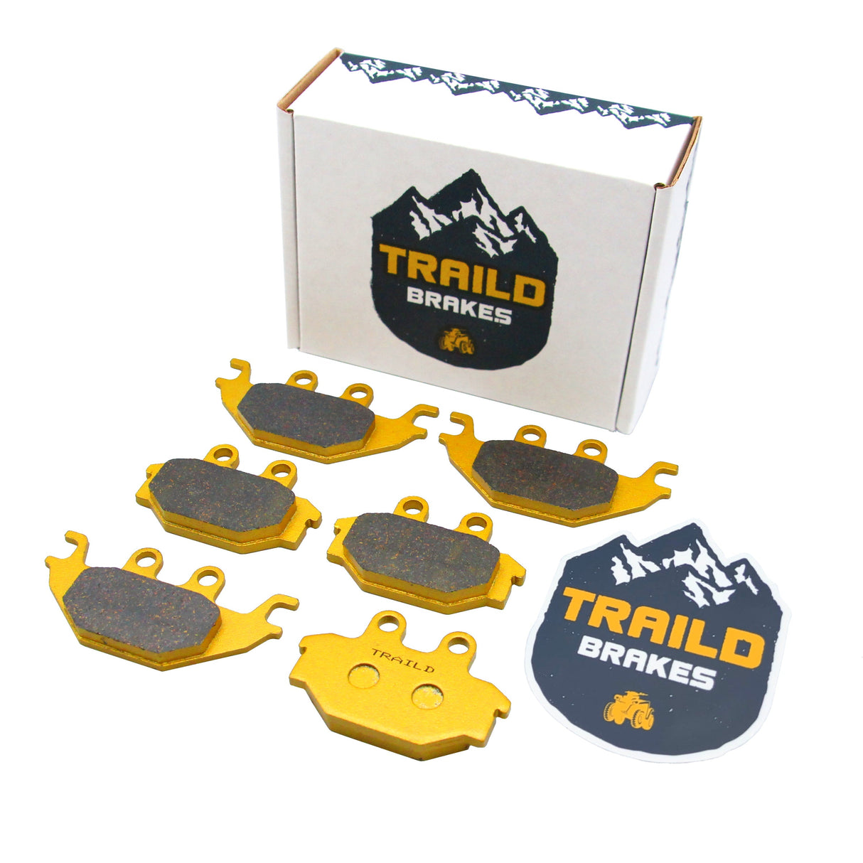 Can-Am/Bombardier DS 250 2006-2024 Ceramic Brake Pad Set Traild