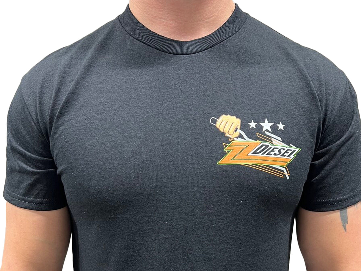 ZZ Diesel, Keep Er' Floored T-Shirt ZZ Diesel