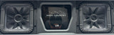 Custom Kicker Four L7S 8-inch Front-Firing Vented Sub Enclosure: 2019–2026 GMC & Chevy Sounds Good Stereo