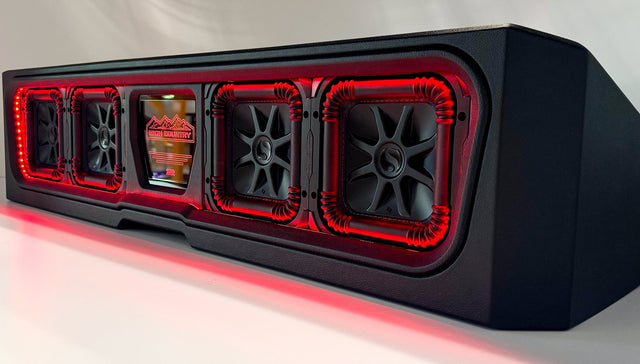 Custom Kicker Four L7S 8-inch Front-Firing Vented Sub Enclosure: 2019–2026 GMC & Chevy Sounds Good Stereo