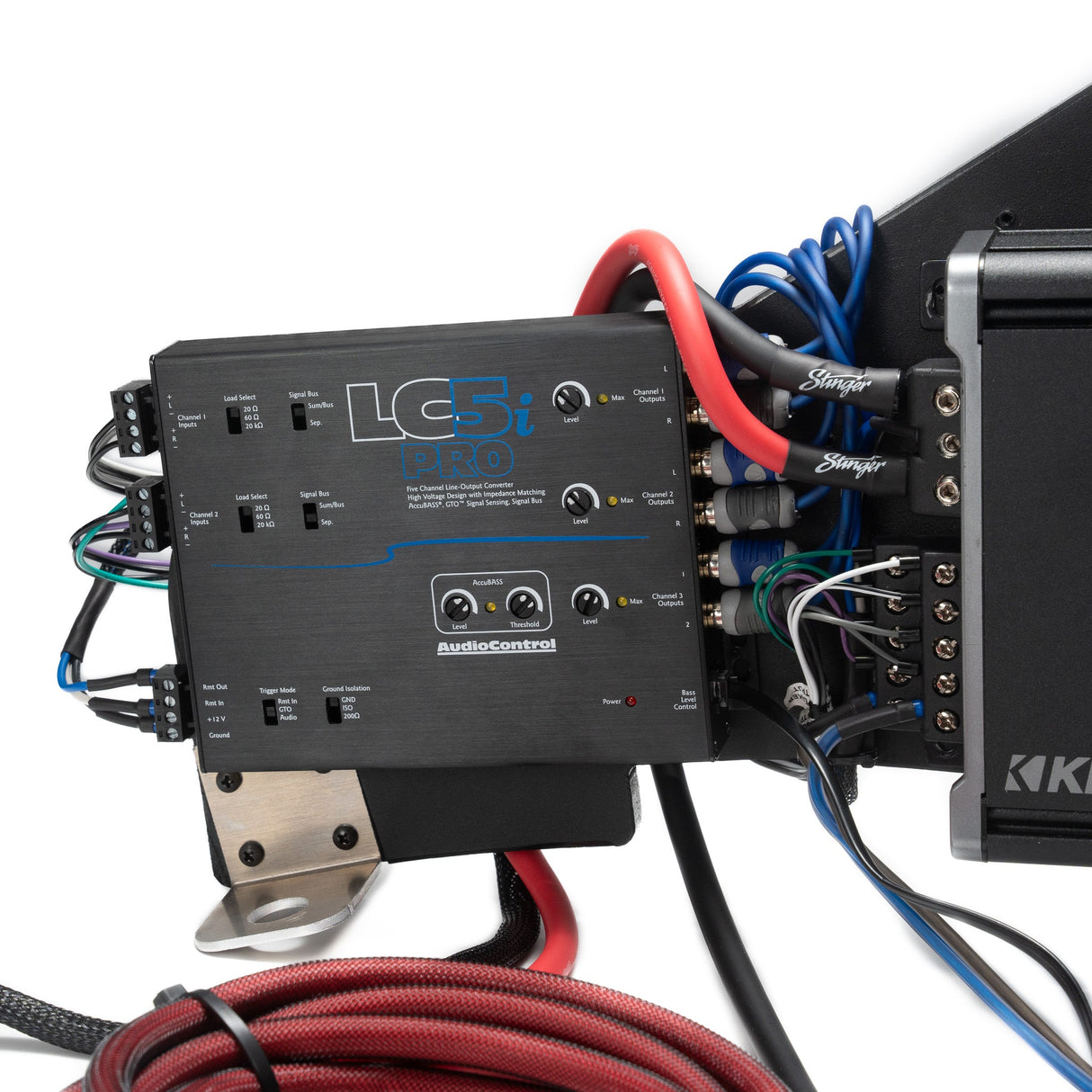 Kicker Plug & Play Amp Kit Bundle Upgrade 2 & 4-Door (NON B&O System) | '21 - Current Ford Bronco