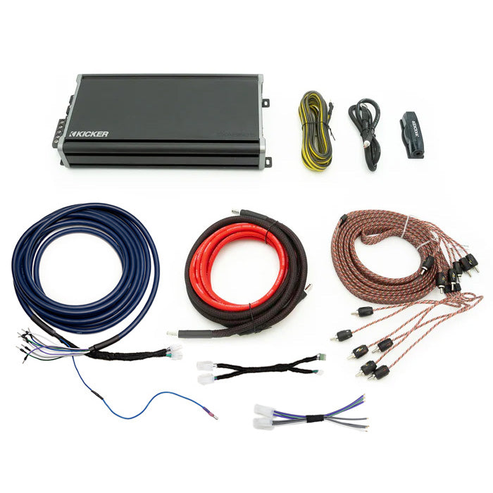 Kicker Complete Plug & Play 5-Channel Plug and Play Amplifier Bundle | '07- '18 JK Wrangler