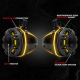 2024-2026 Can-Am® Maverick R, Phase-6 K-Spec 1400watt 6-Speaker Stereo System with Kicker Horns SSV Works