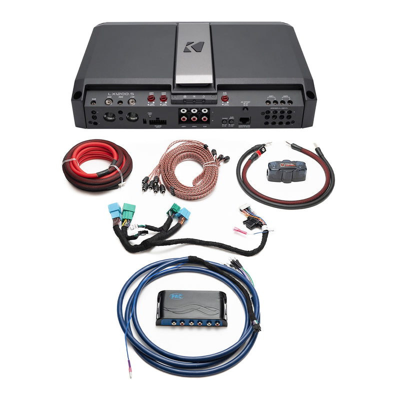 Kicker Plug & Play LX Amp Kit Bundle Upgrade | '18- Current JL Wrangler/ '20- Current JT Gladiator