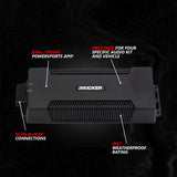 2017-2026 Can-Am® X3, Phase-5 V-Spec 6-Speaker 1650watt System w/MRB4