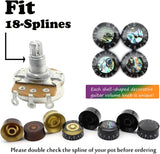 Vintage Top Hat Knobs – Acrylic with White Lettering TekShack